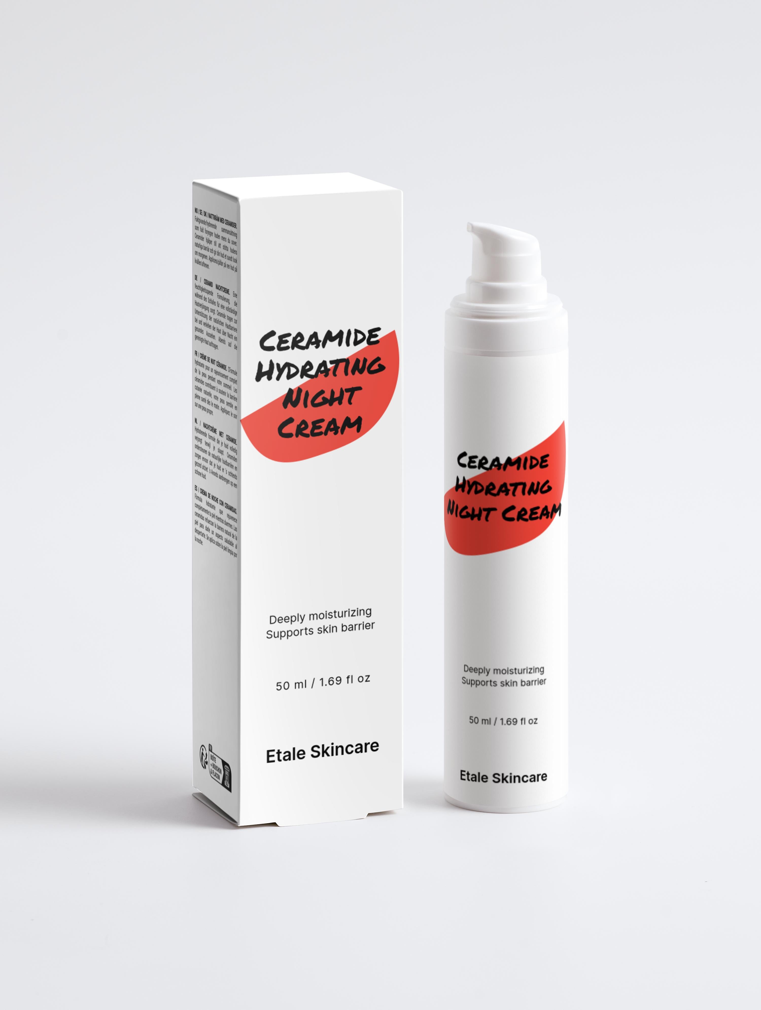 -Ceramide Hydrating Night Cream-