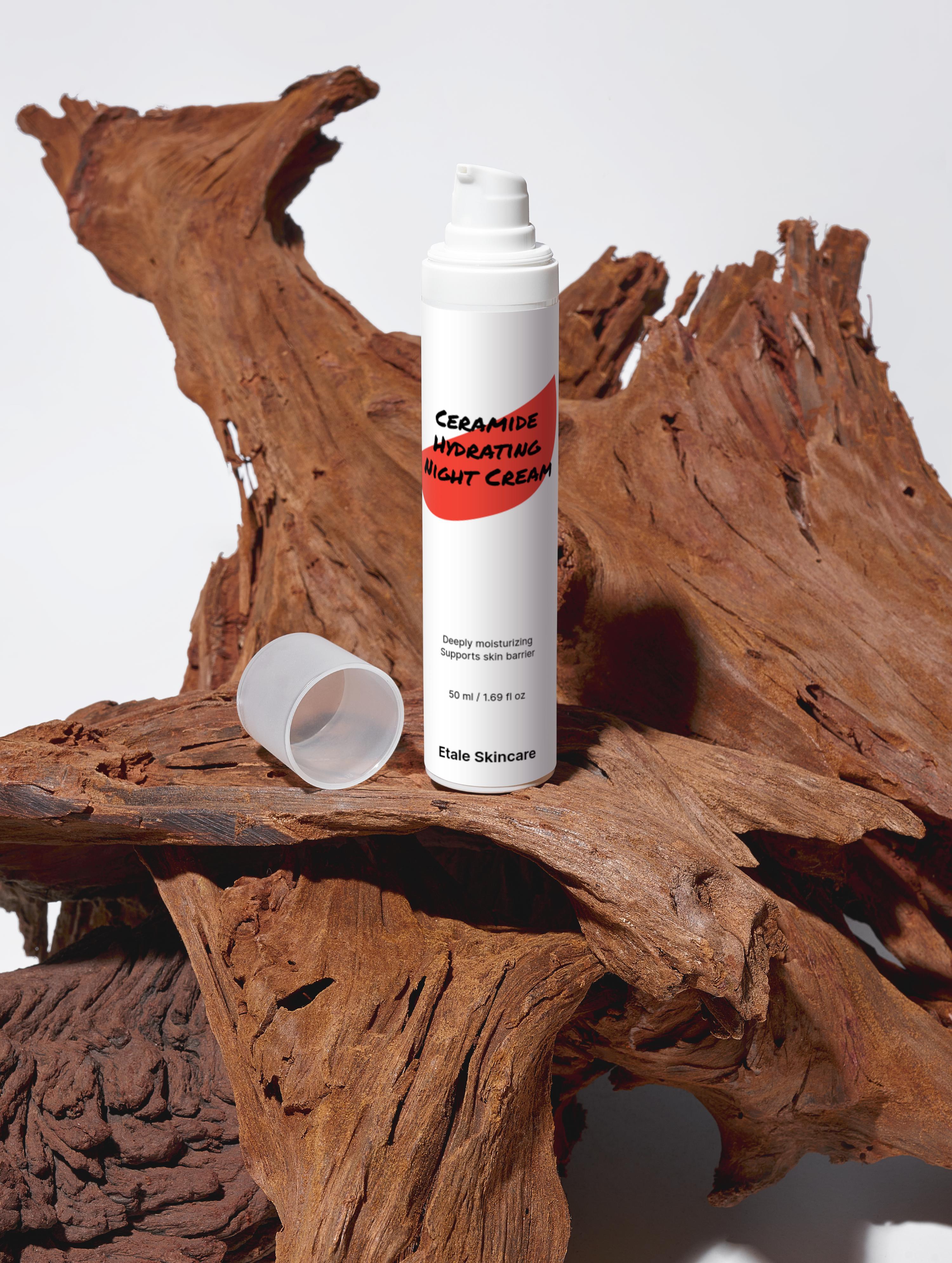 -Ceramide Hydrating Night Cream-