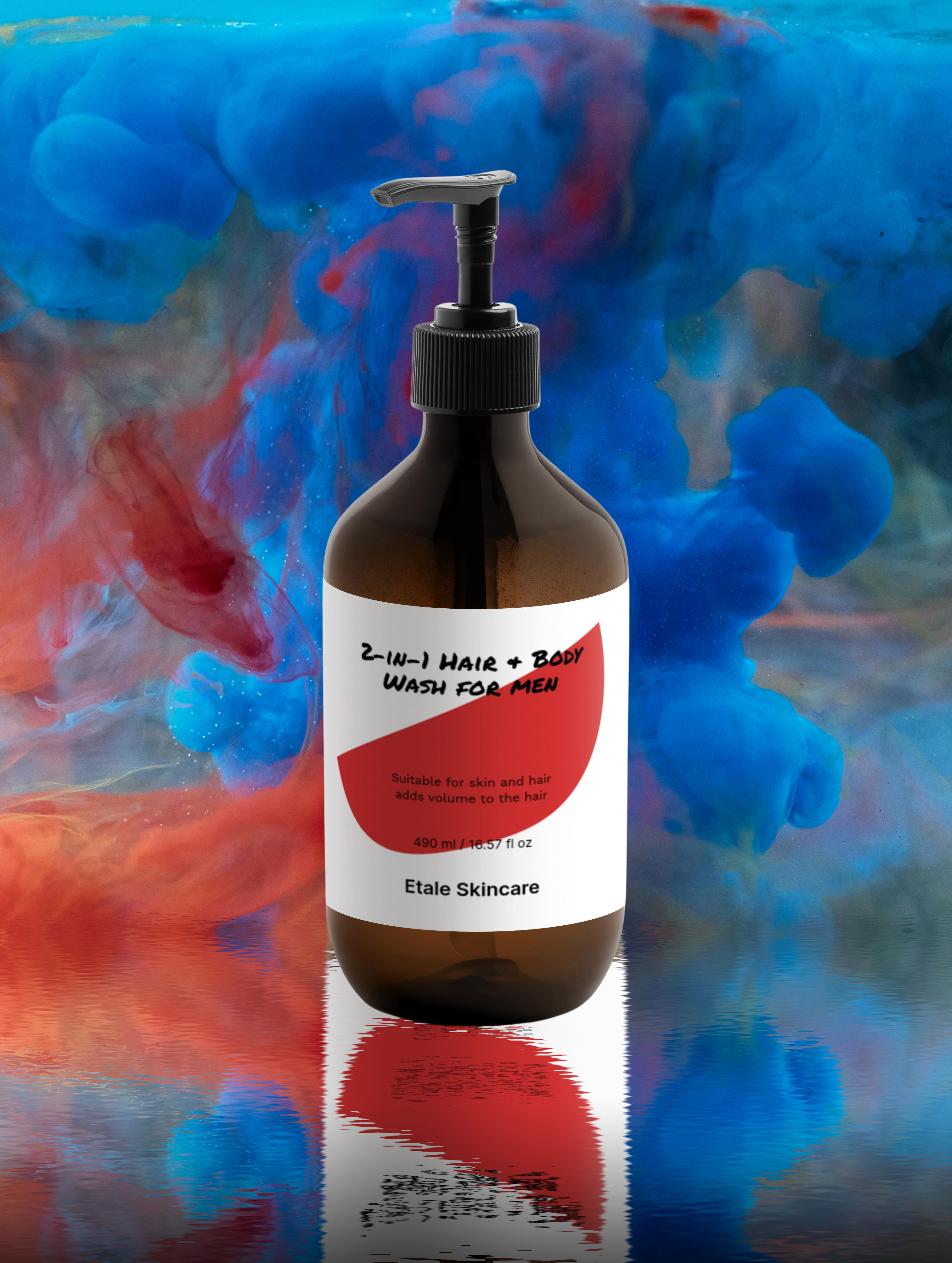 -2-in-1 Hair & Body Wash for Men=