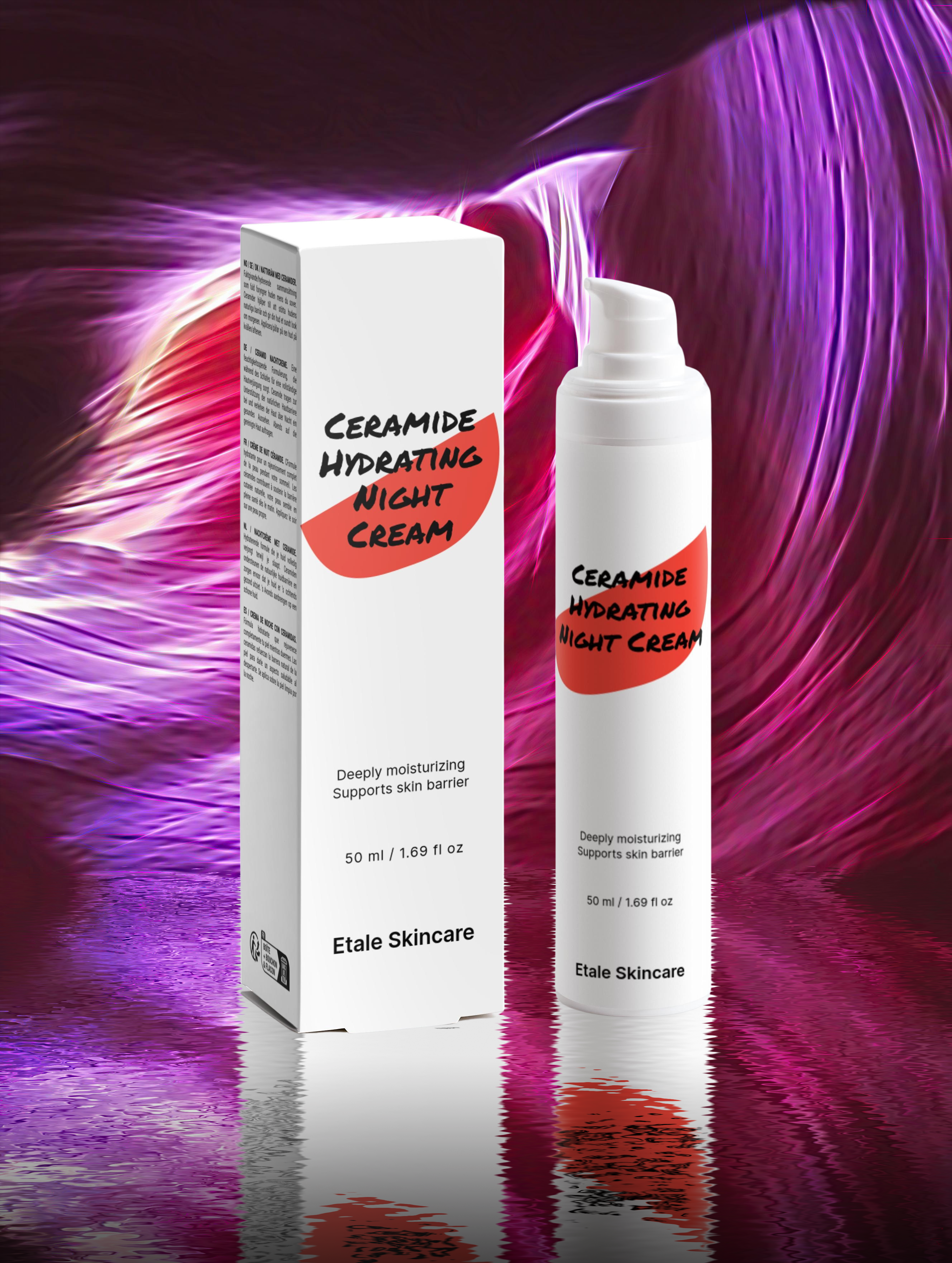 -Ceramide Hydrating Night Cream-