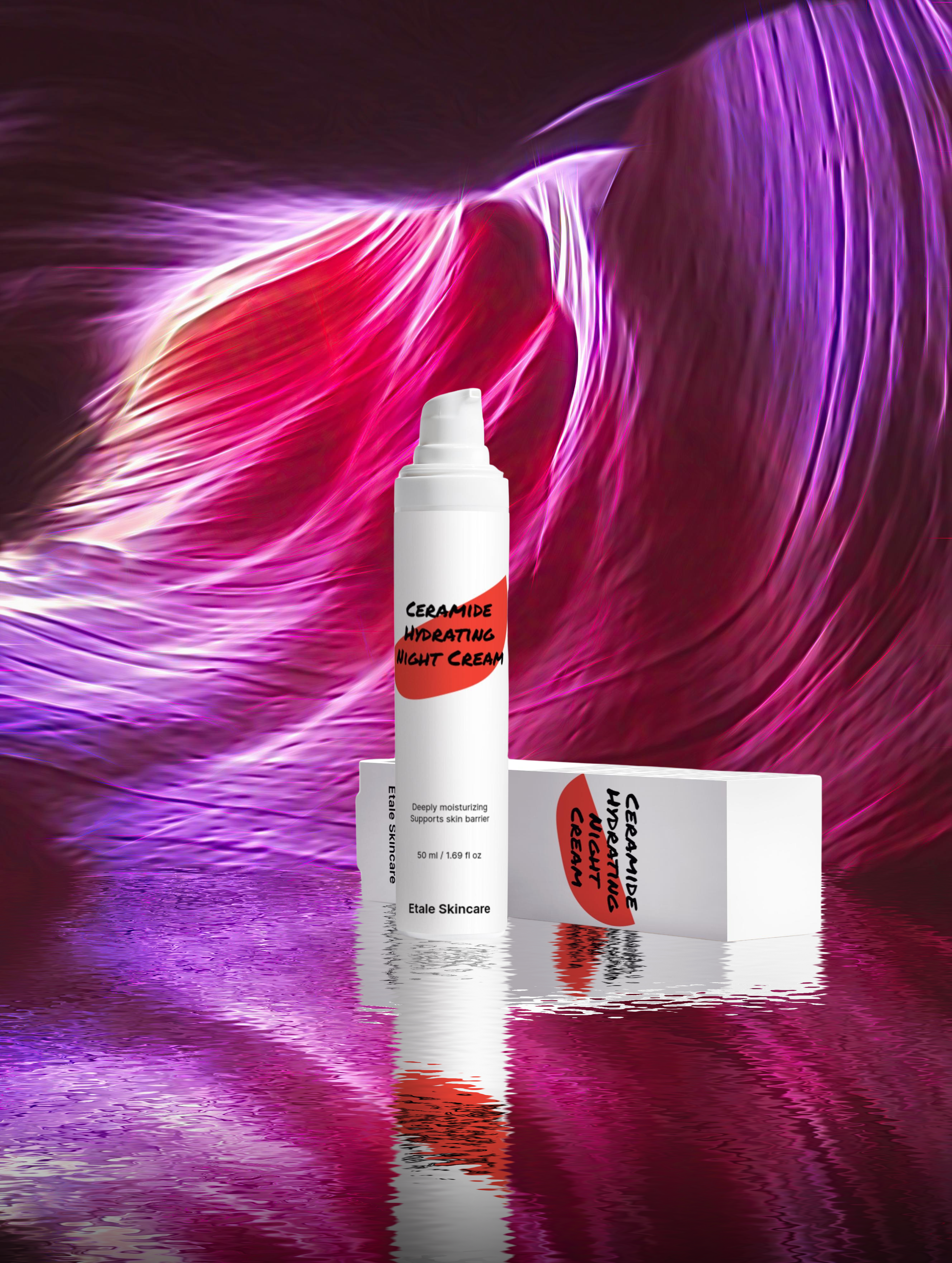 -Ceramide Hydrating Night Cream-