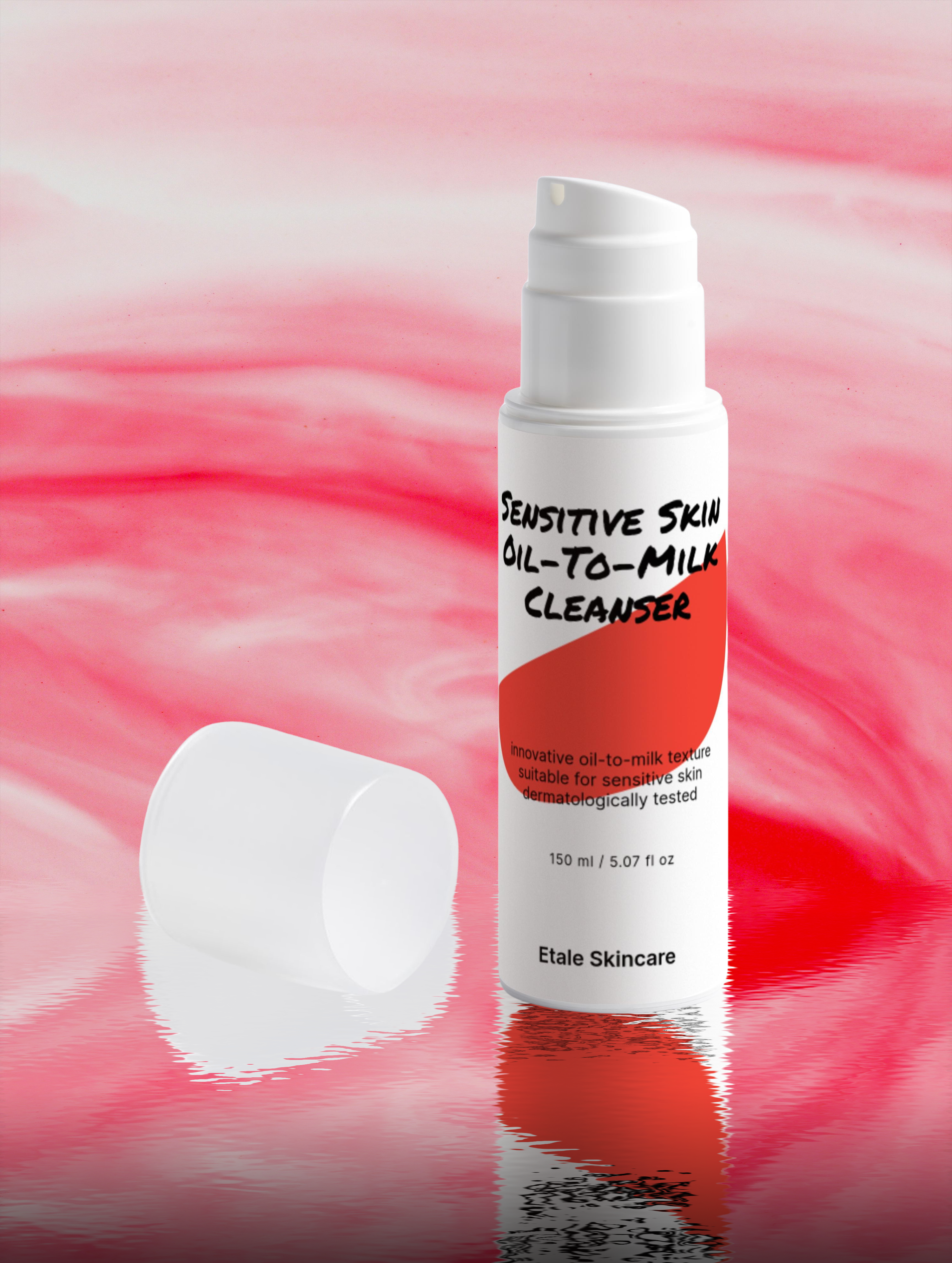 -Sensitive Skin Oil-To-Milk Cleanser-