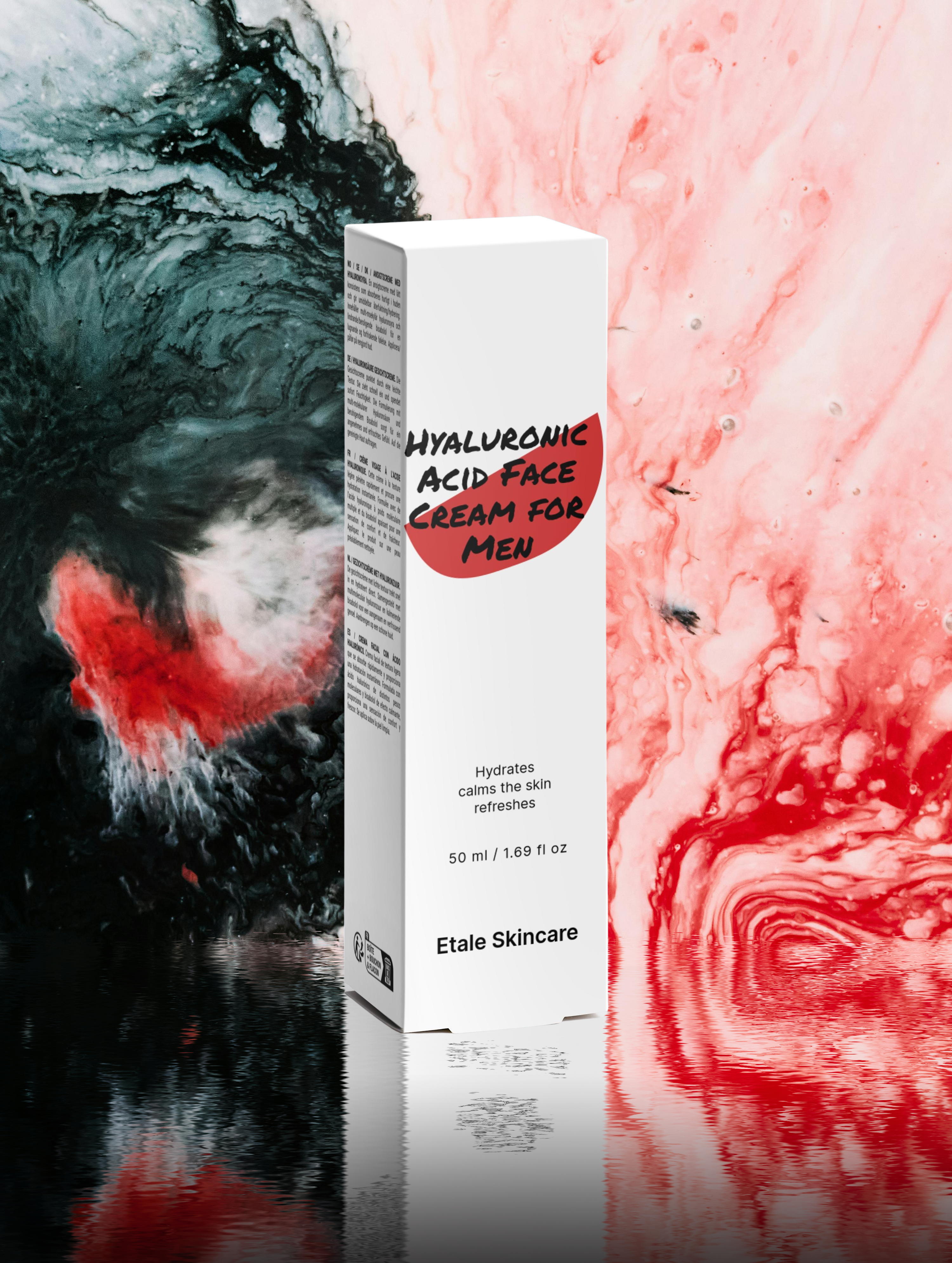 -Hyaluronic Acid Face Cream for Men-