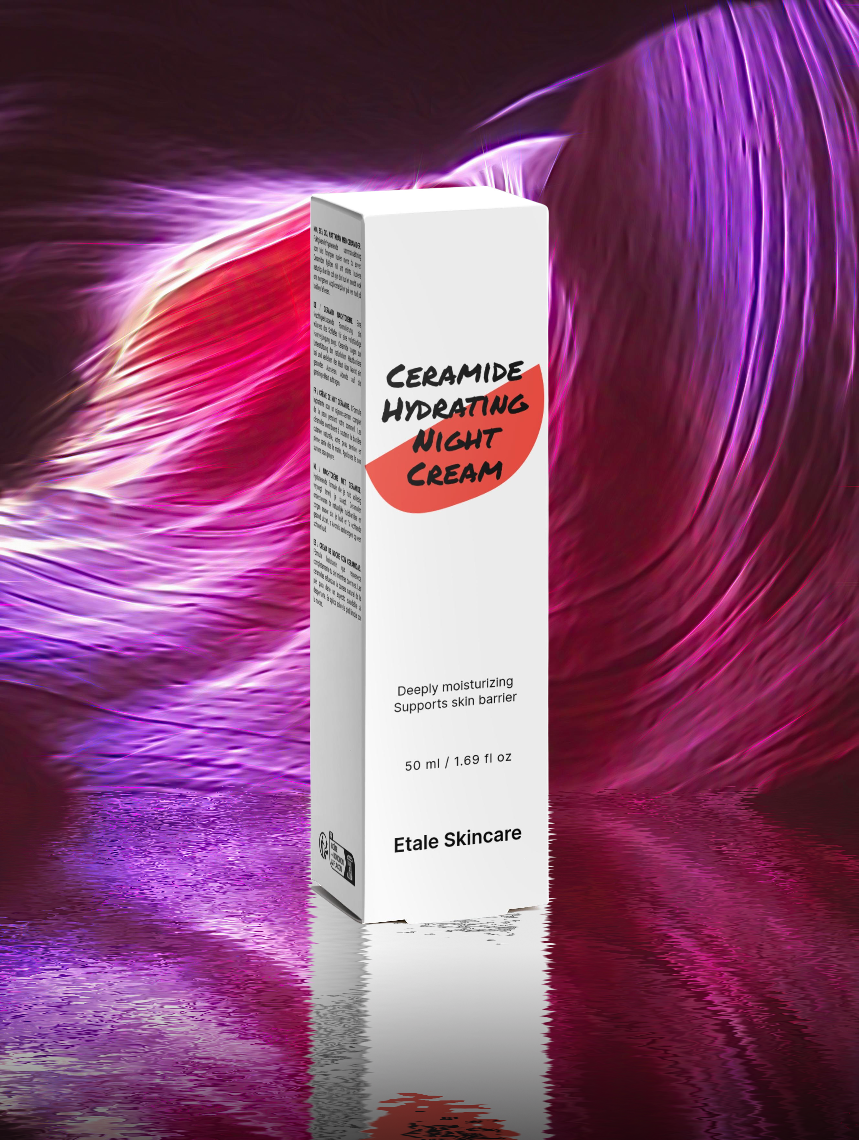 -Ceramide Hydrating Night Cream-