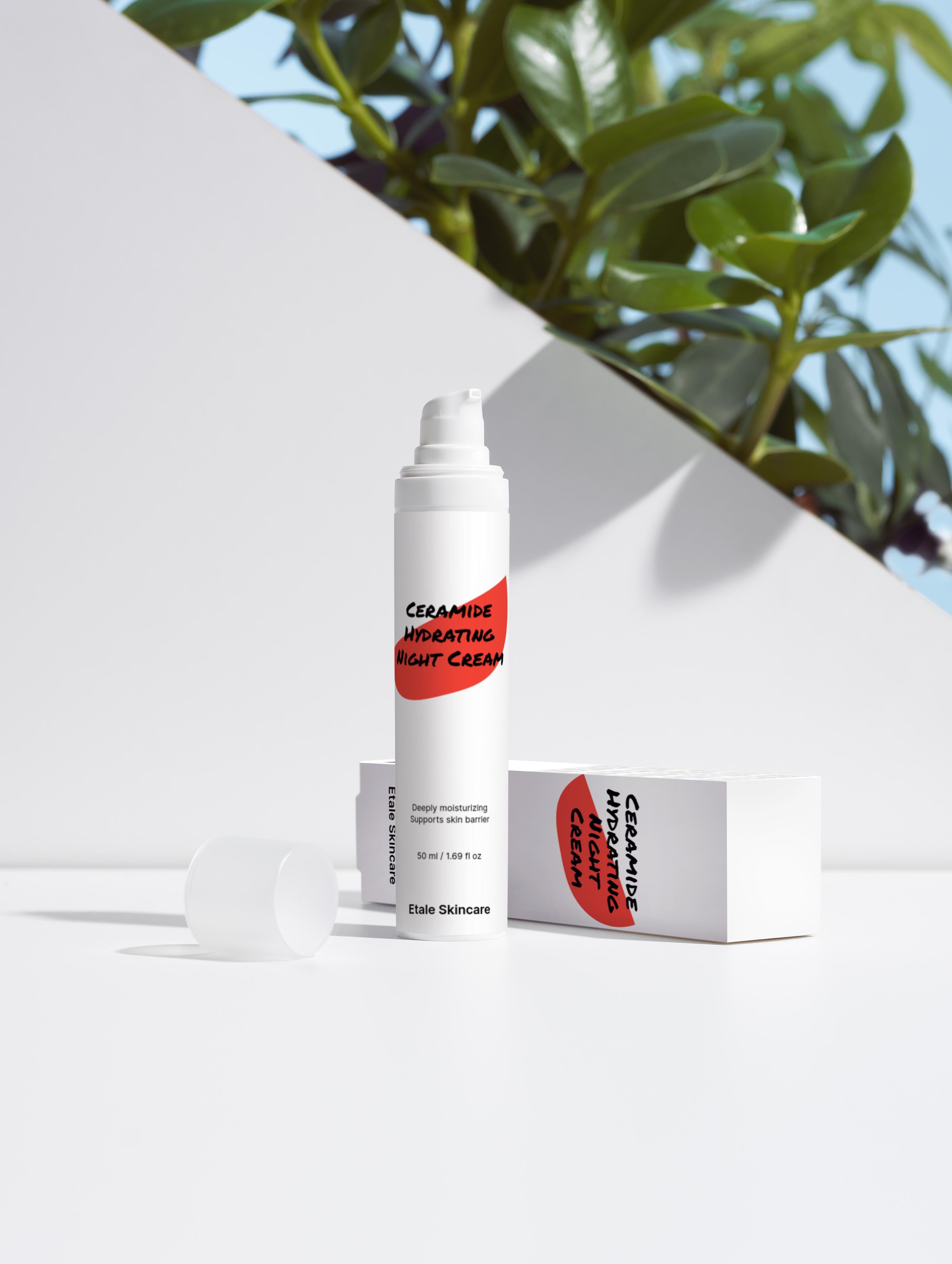 -Ceramide Hydrating Night Cream-