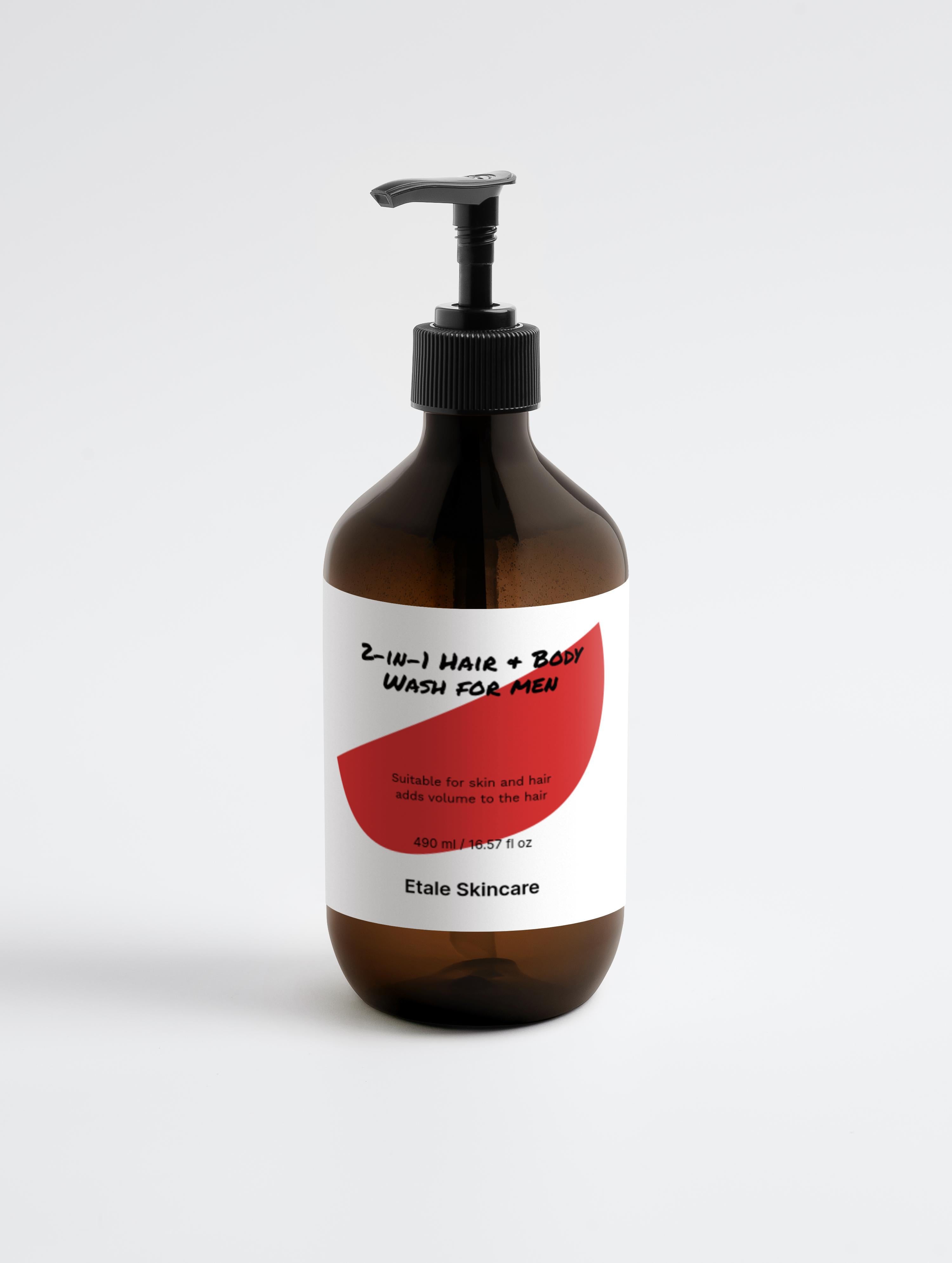 -2-in-1 Hair & Body Wash for Men=