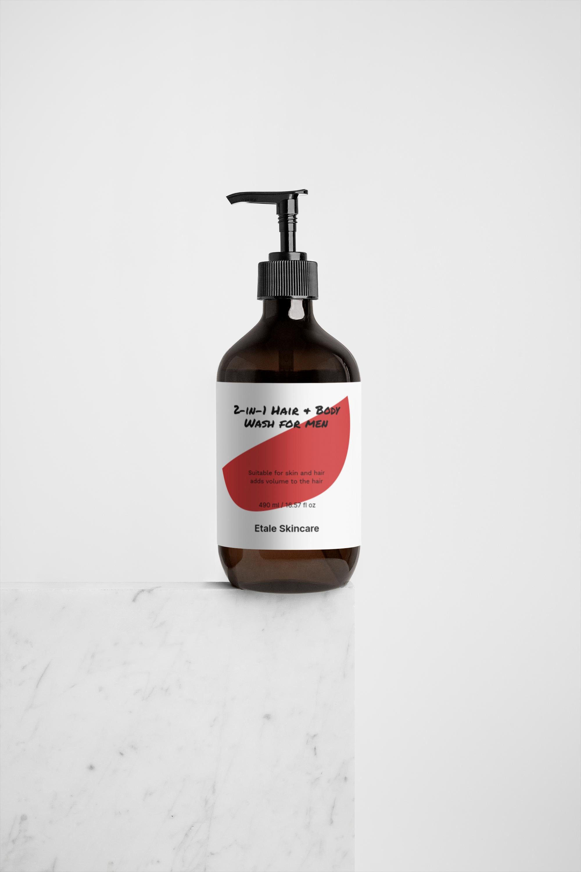 -2-in-1 Hair & Body Wash for Men=