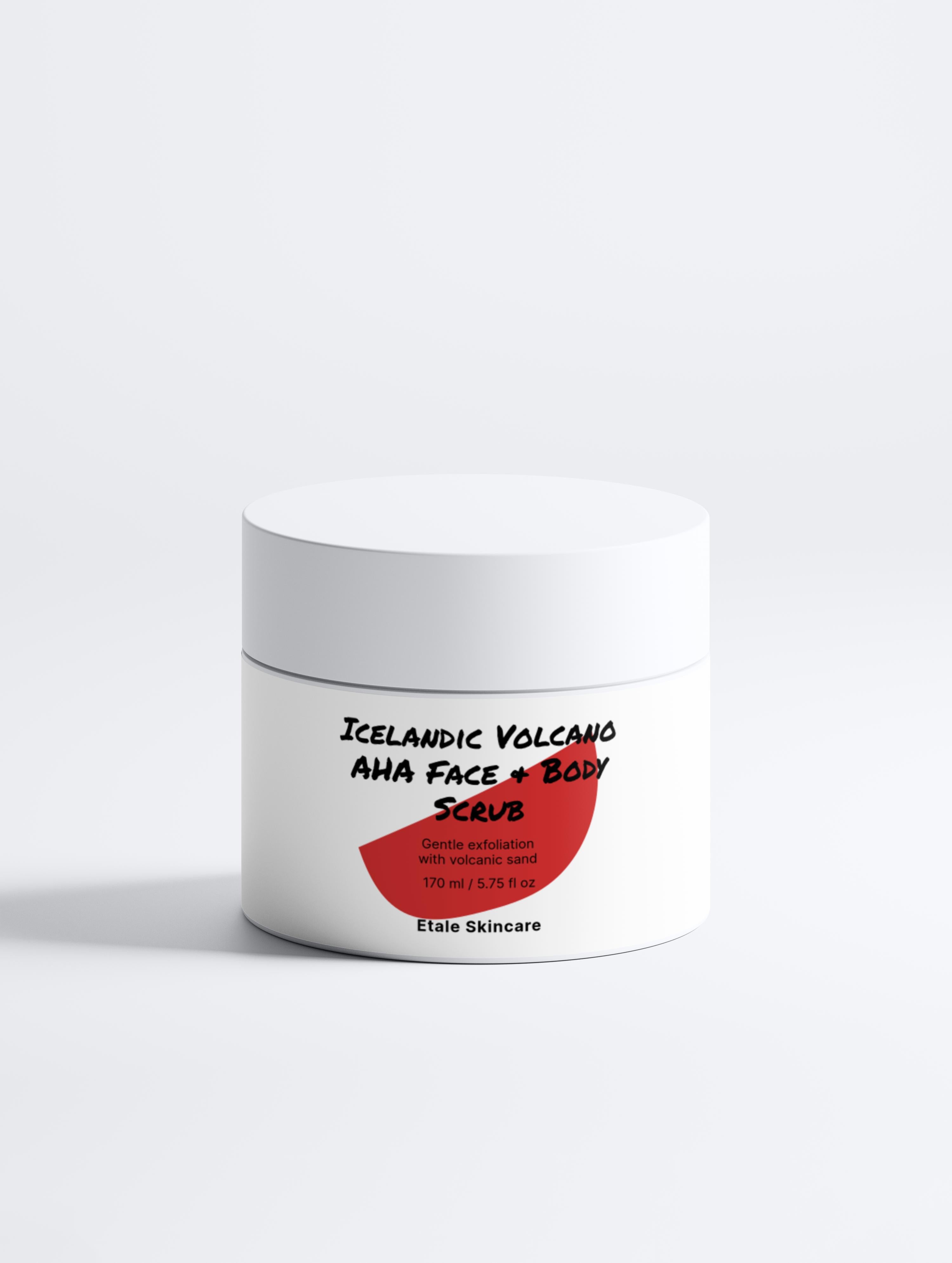 -Icelandic Volcano AHA Face & Body Scrub-